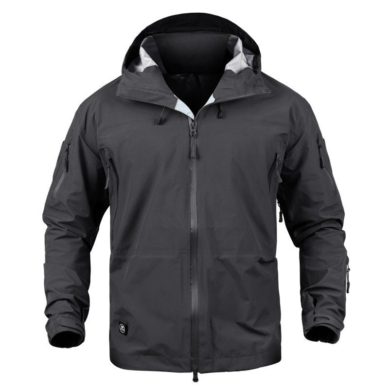 Outdoor Hoodie Hard Shell Hiking Camping Jackets