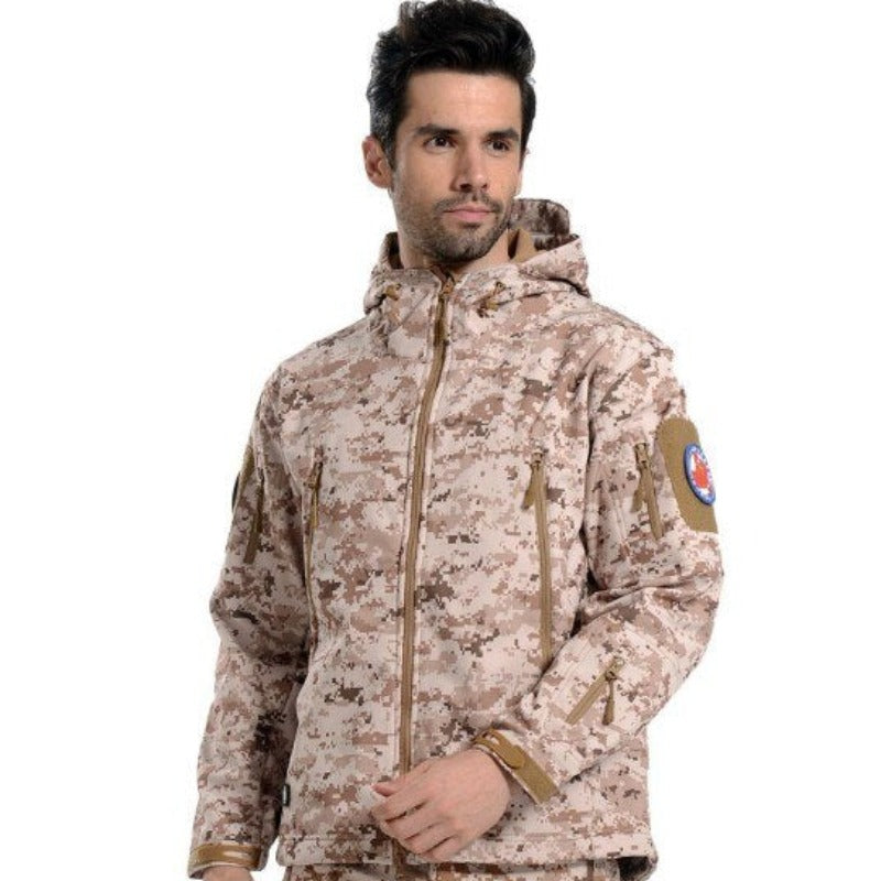 Tactical Camouflage Army Waterproof Military Jacket