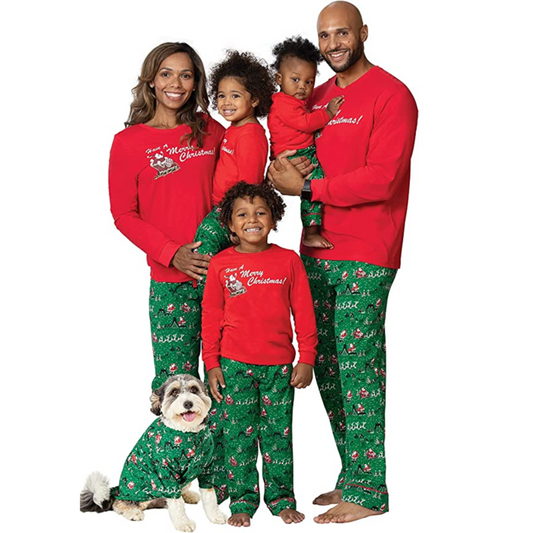 Merry Xmas Family Matching Sets