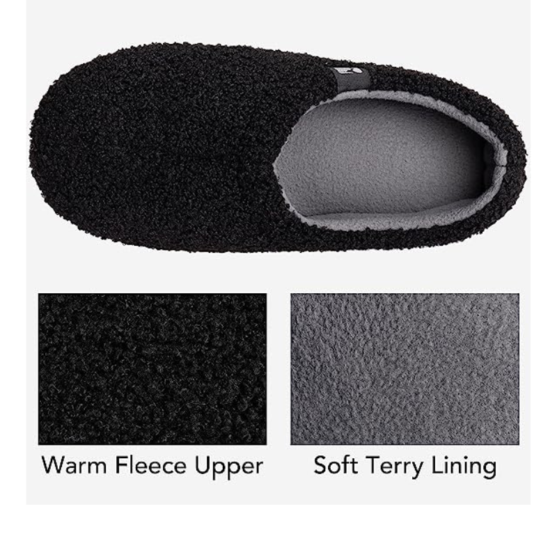 Teddy Fleece Closed Back Indoor Slipper