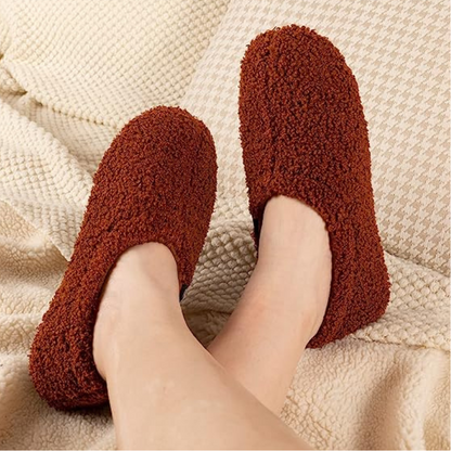 Teddy Fleece Closed Back Indoor Slipper