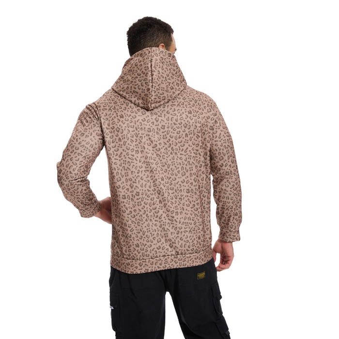 Casual Fierce Leopard Printed Hoodie