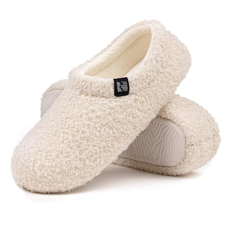 Teddy Fleece Closed Back Indoor Slipper