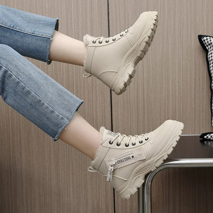 Cozy And Stylish High Top Shoes