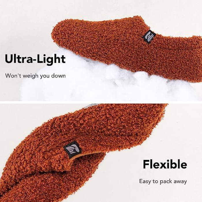 Durable Indoor Slippers With Fleece Lining