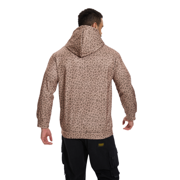 Casual Fierce Leopard Printed Hoodie