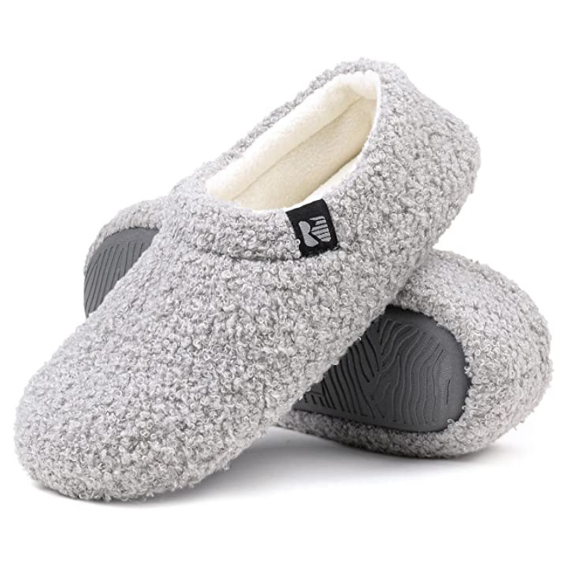 Teddy Fleece Closed Back Indoor Slipper