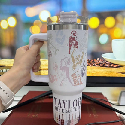 Taylor Swift 40oz Insulated Tumbler With Straw