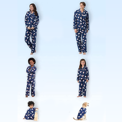 Matching Family Pajamas with Polar Bear Print