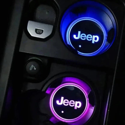 Jeep Car Cup Holder Lights