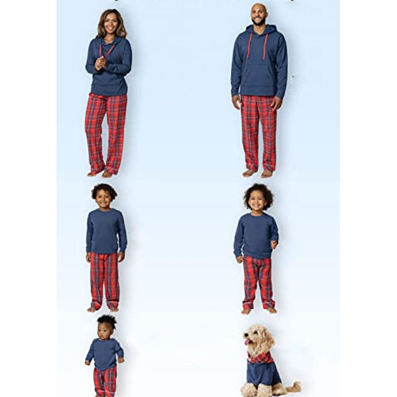 Classic Plaid  Family Pajamas Sets