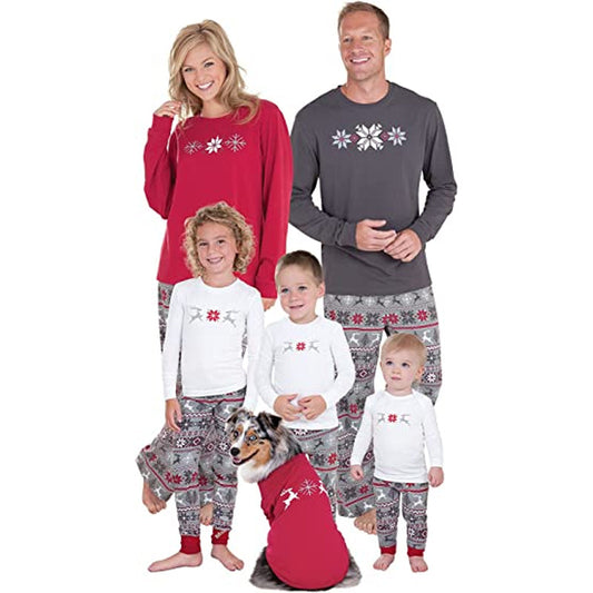 Family Christmas Nordic Print Pajama Set