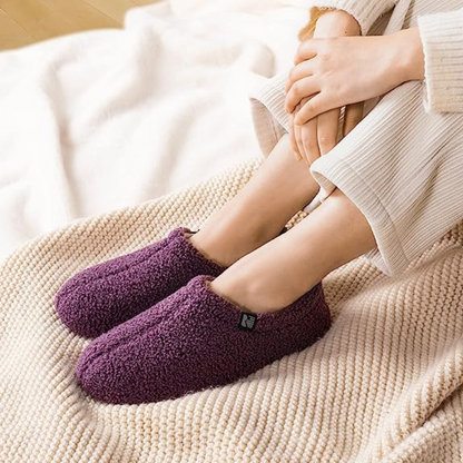 Teddy Fleece Closed Back Indoor Slipper