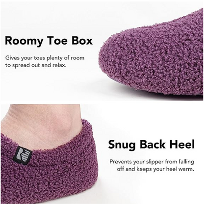 Teddy Fleece Closed Back Indoor Slipper