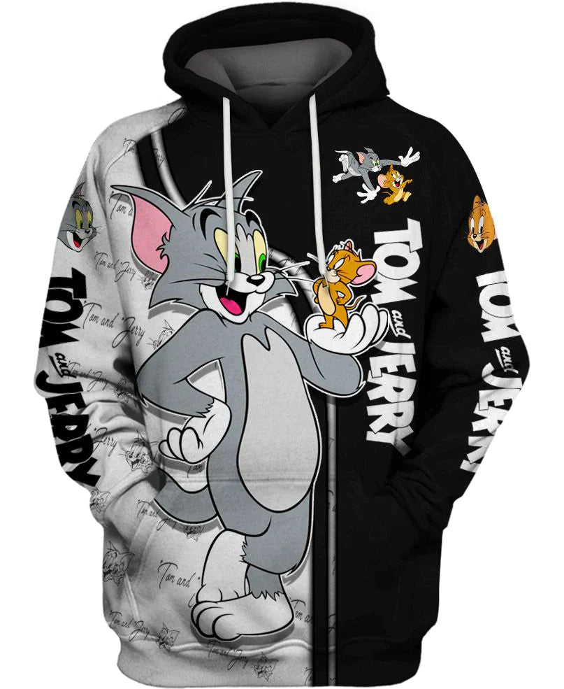 Animated Cartoon Printed Hoodie