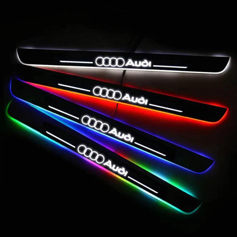 Custom Deluxe Illuminated Led Car Door Sill Lights