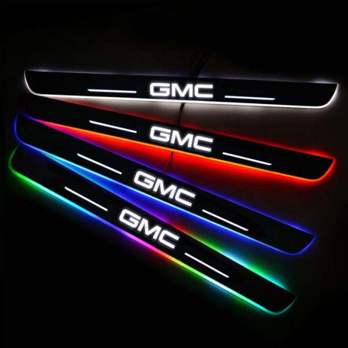 LED Wireless GMC Door Sills