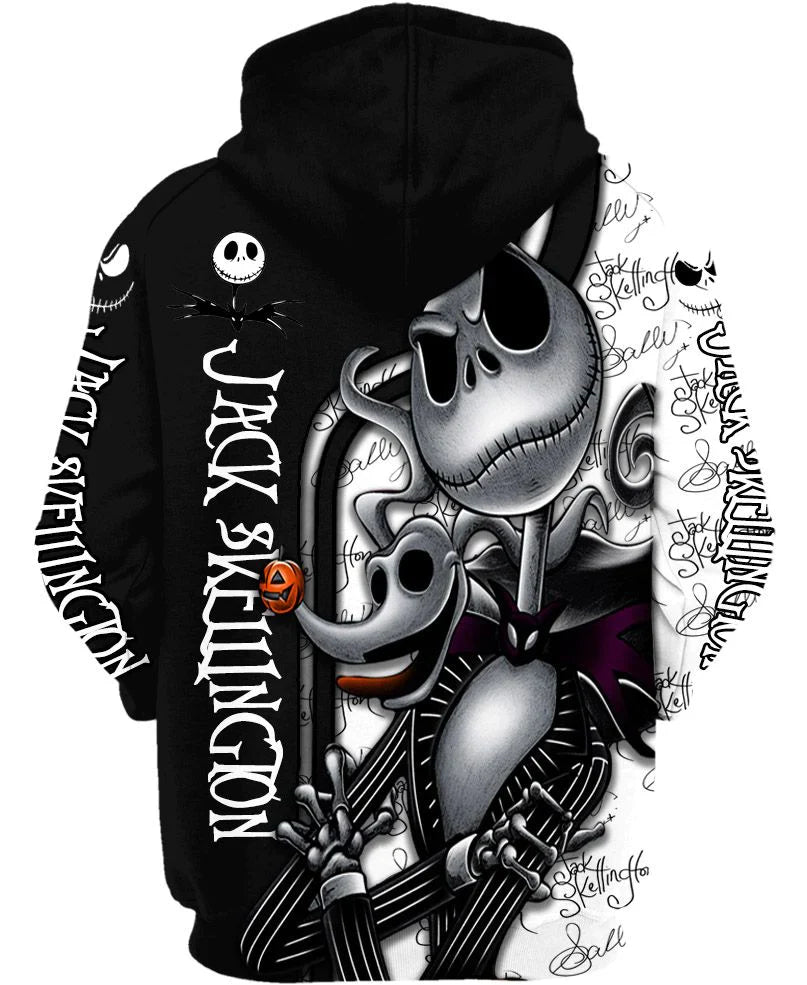 Classic Graphic Printed Pullover Hoodie