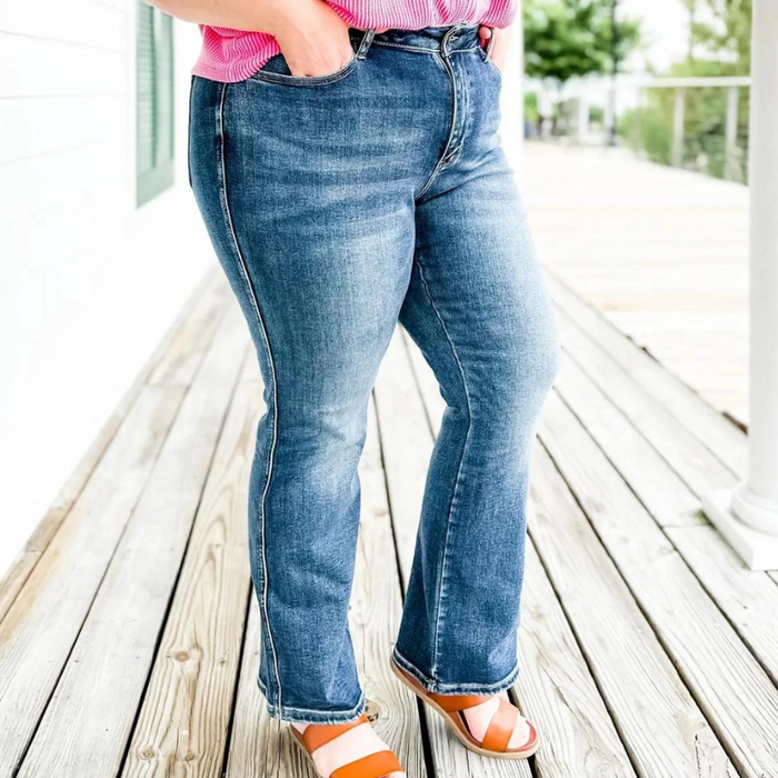 Holy Grail Bootcut Denim Jeans With Amazing Stretch