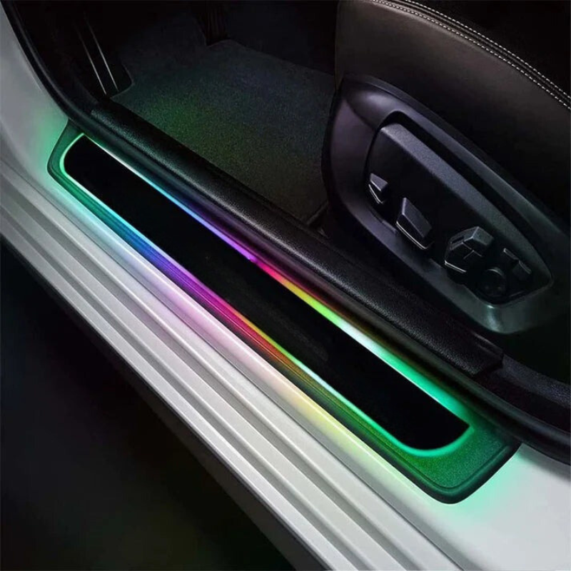 Custom Deluxe Illuminated Led Car Door Sill Lights