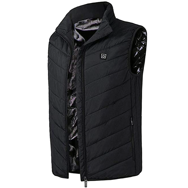 Electric Thermal Heated Vest With Rechargeable Battery Waterproof Insulated