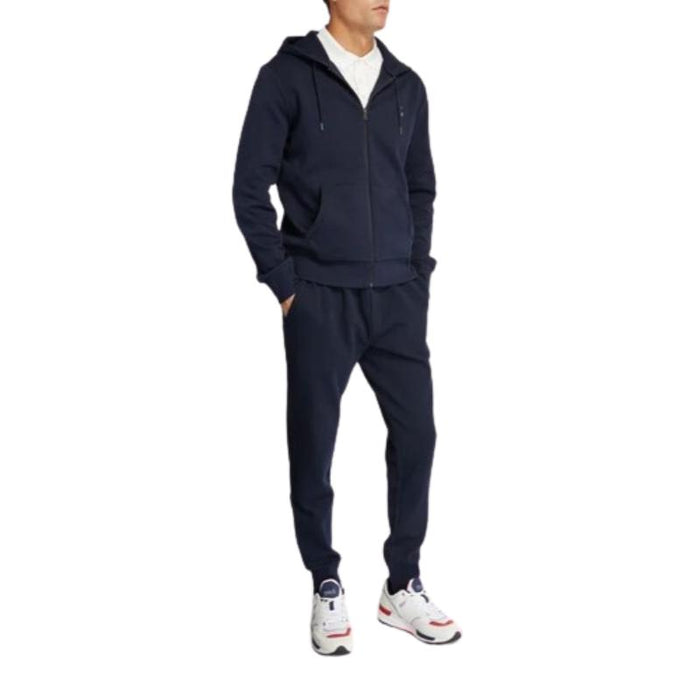 Adjustable Drawstrings Sweatshirt And Jogging Trousers Set