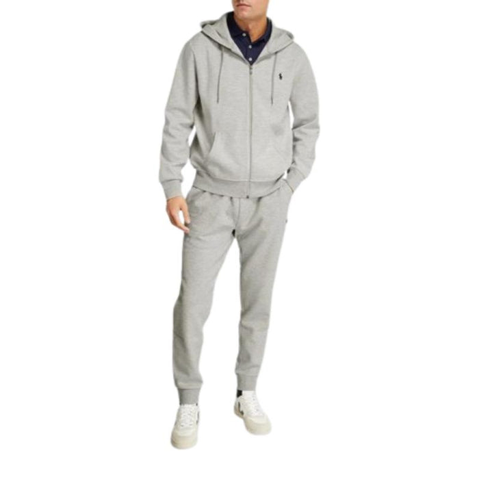 Adjustable Drawstrings Sweatshirt And Jogging Trousers Set