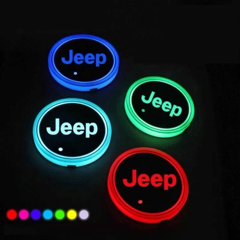 Jeep Car Cup Holder Lights