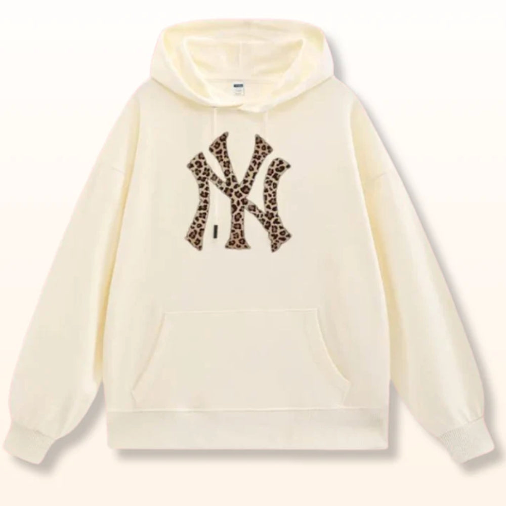 Leopard NYC Printed Hoodie