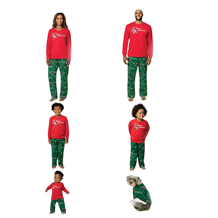 Merry Xmas Family Matching Pajama Sets