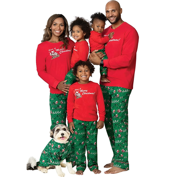 Merry Xmas Family Matching Pajama Sets