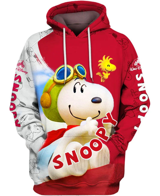 Iconic Snoopy Themed Hoodie