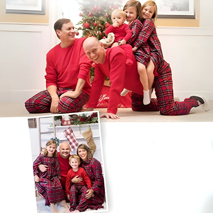 Xmas Holiday Family Matching Pajama Sets