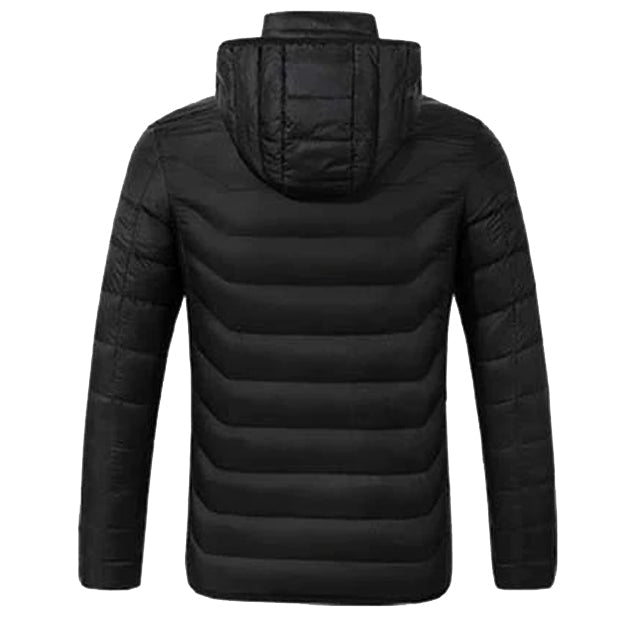 Electric Battery Heated Hooded Jacket - Waterproof , Thermal Heating