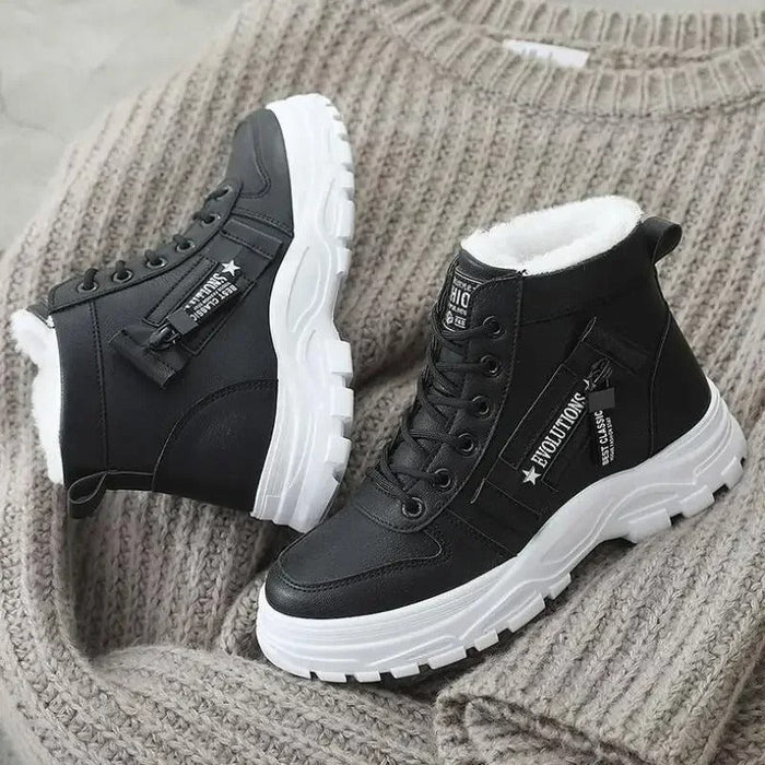 Cozy And Stylish High Top Shoes