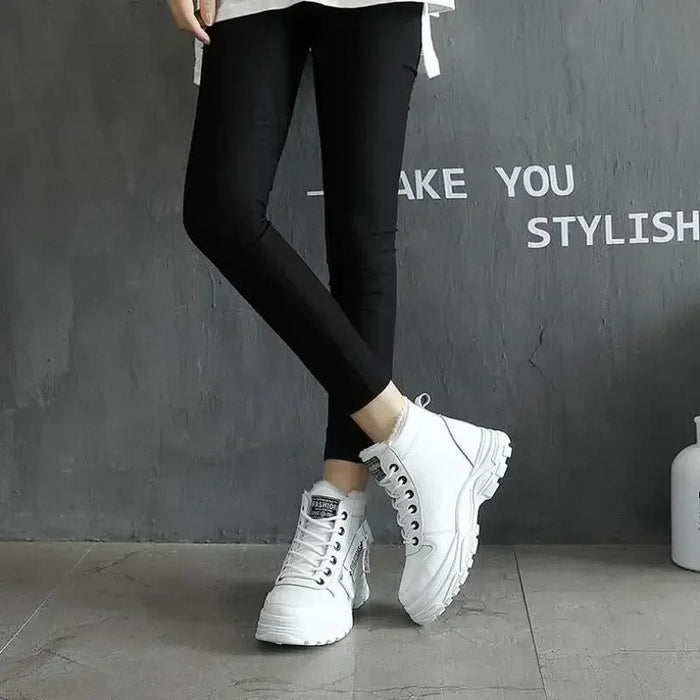 Cozy And Stylish High Top Shoes