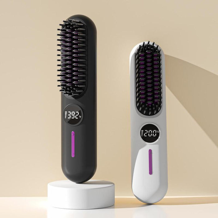 Compact LED Display Straightening Brush