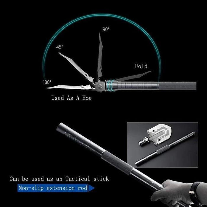23-in-1 Multi-Purpose Tactical Shovel