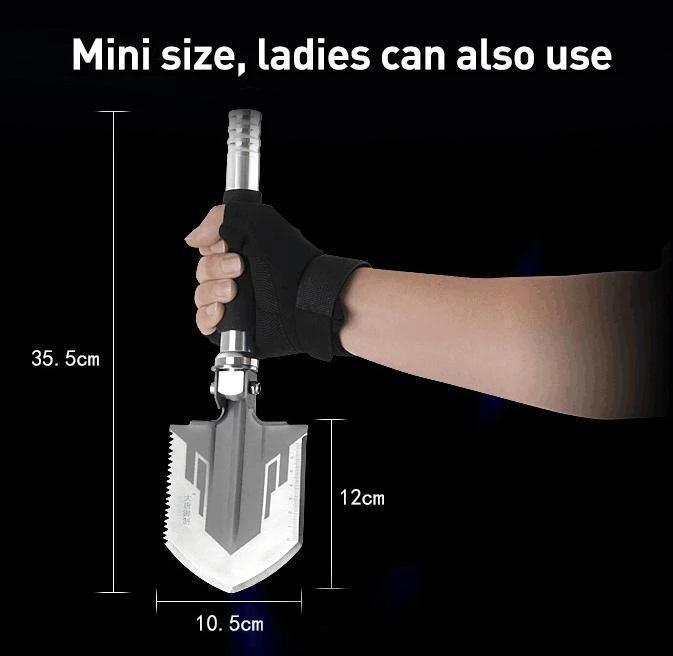 23-in-1 Multi-Purpose Tactical Shovel