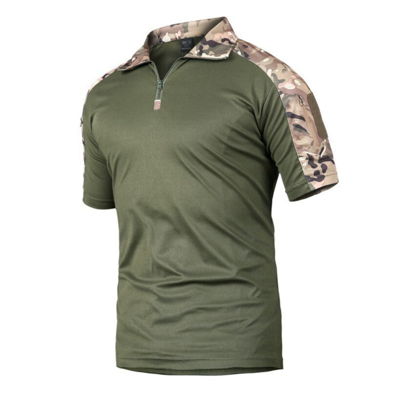 Tactical Military Camouflage Hiking & Camping T-Shirt For Men