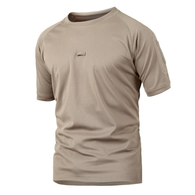 O-Neck Short Sleeve Sports T-Shirt