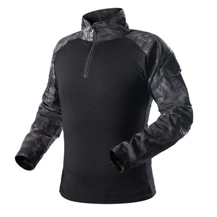 Camouflage Long Sleeve T-Shirts For Men