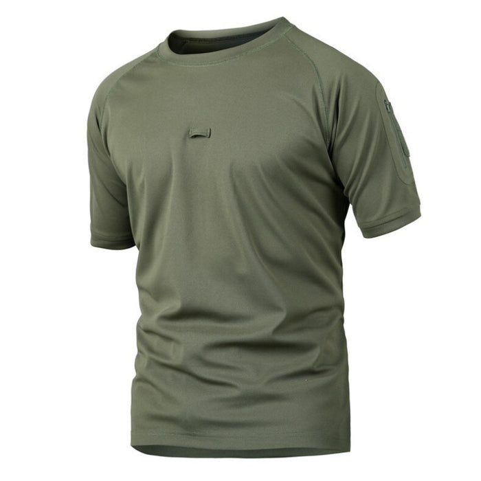 O-Neck Short Sleeve Sports T-Shirt