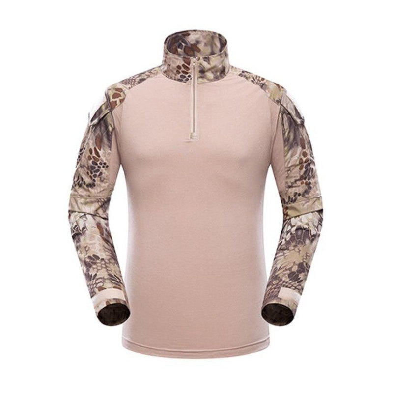 Camouflage Long Sleeve T-Shirts For Men