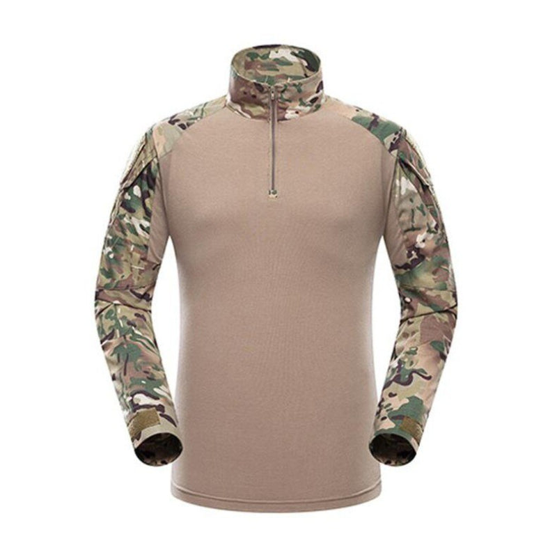 Camouflage Long Sleeve T-Shirts For Men