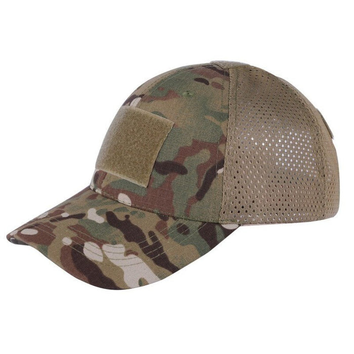 Outdoor Military Tactical Camo Mesh Cap