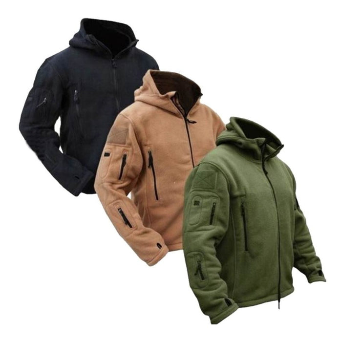 Military Winter Thermal Fleece Tactical Jacket