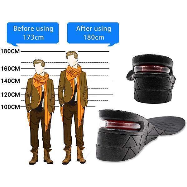 Adjustable Invisible Heightening Insoles ( Freely Cropped Size )