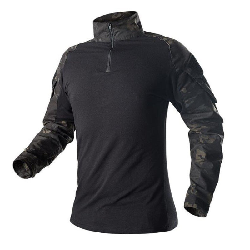 Camouflage Long Sleeve T-Shirts For Men