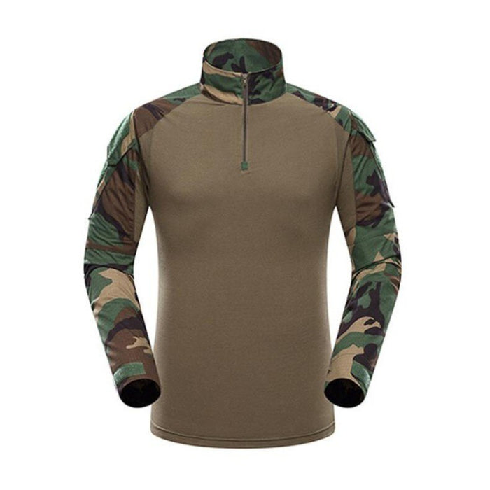 Camouflage Long Sleeve T-Shirts For Men